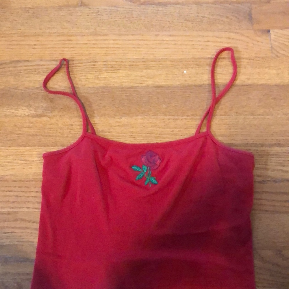 red flower brandy tank